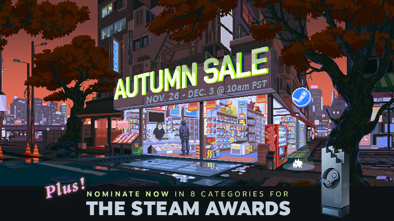 Steam’s Autumn Sale Starts Next Tuesday