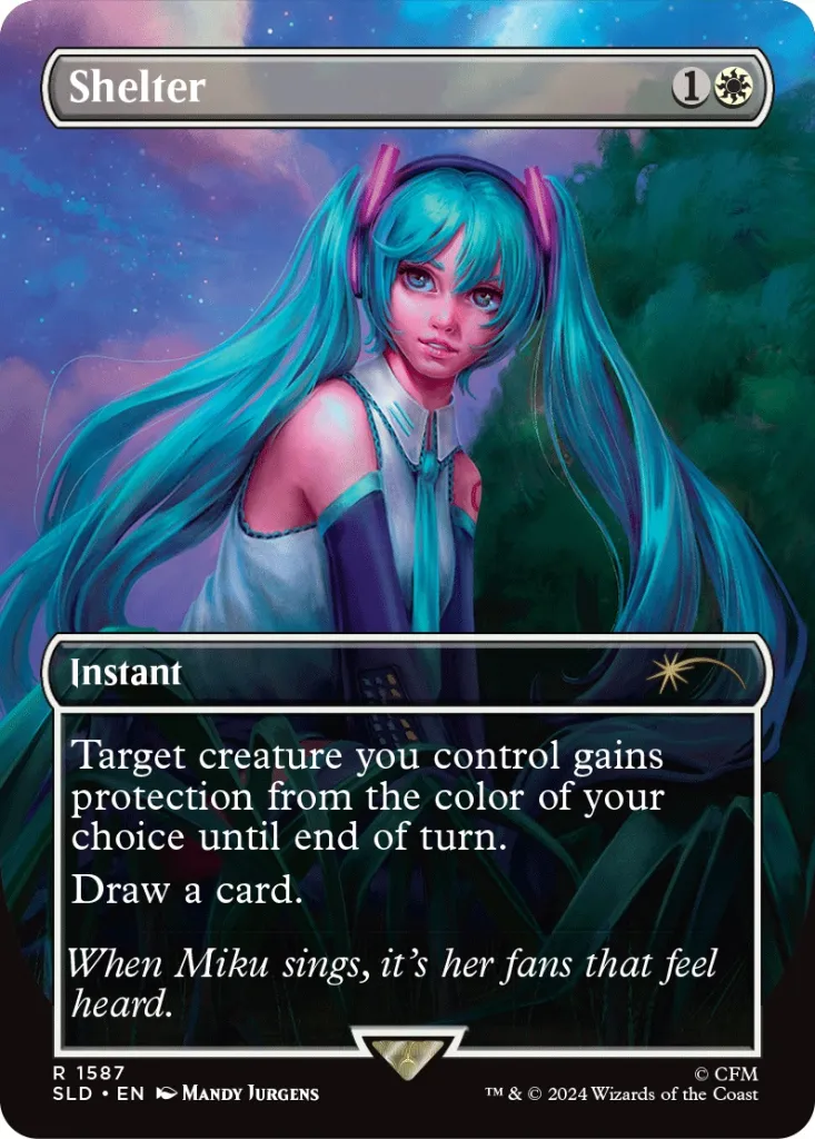 Magic: The Gathering Cards Featuring Hatsune Miku Will be Released in 2024