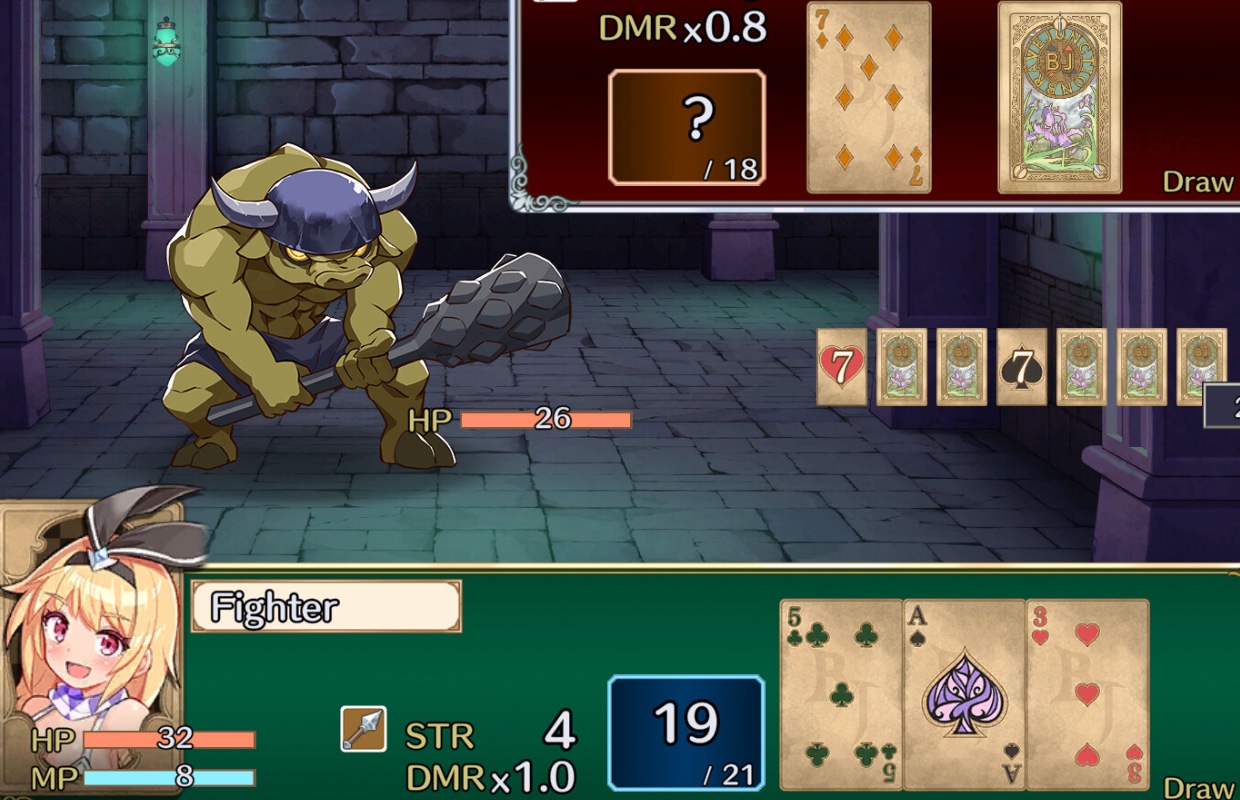 RideonJapan Announces Blackjack RPG Brave x Junction for PC