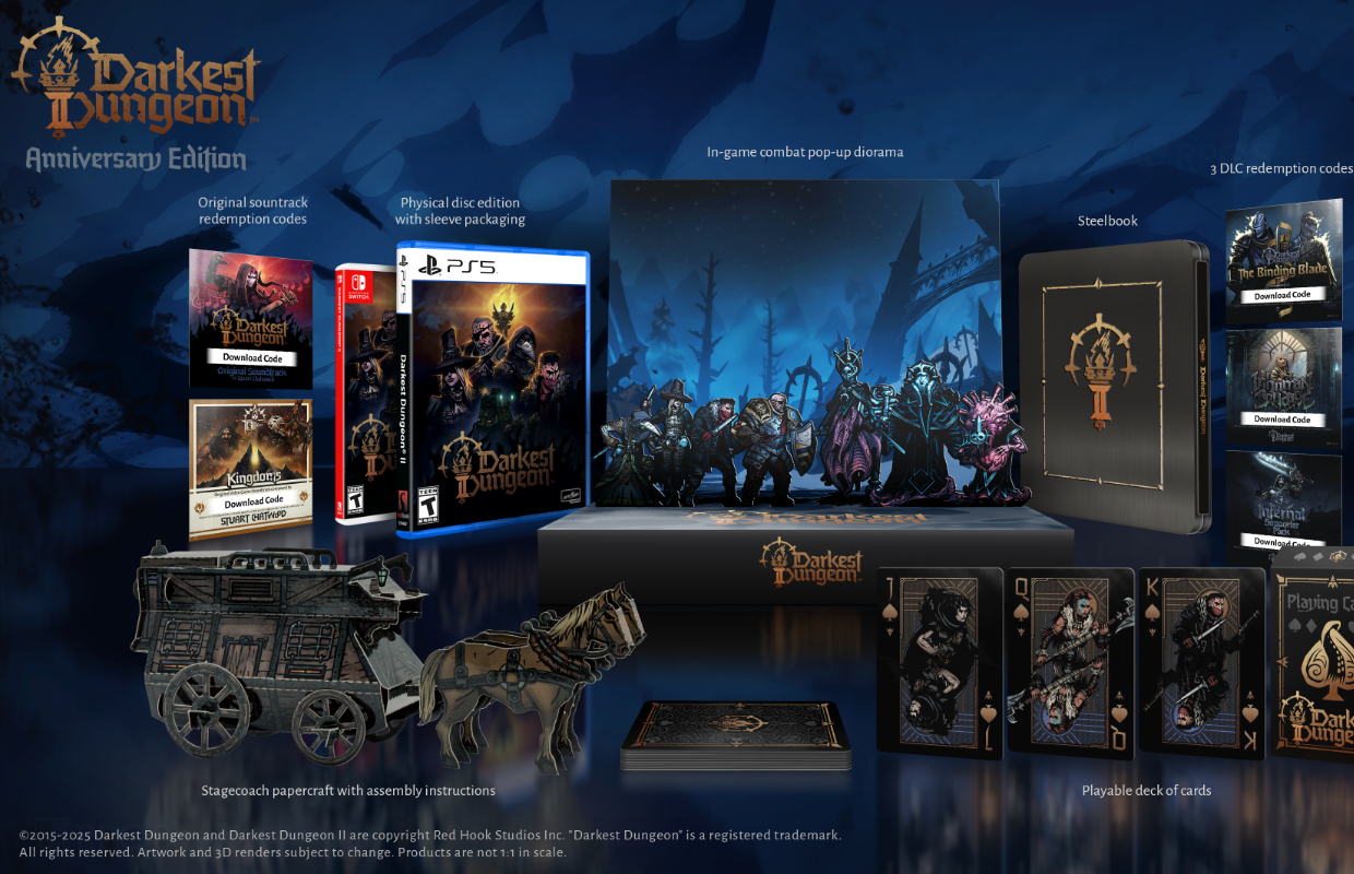 Darkest Dungeon II: Anniversary Edition’s Special Physical Release Q4 2025