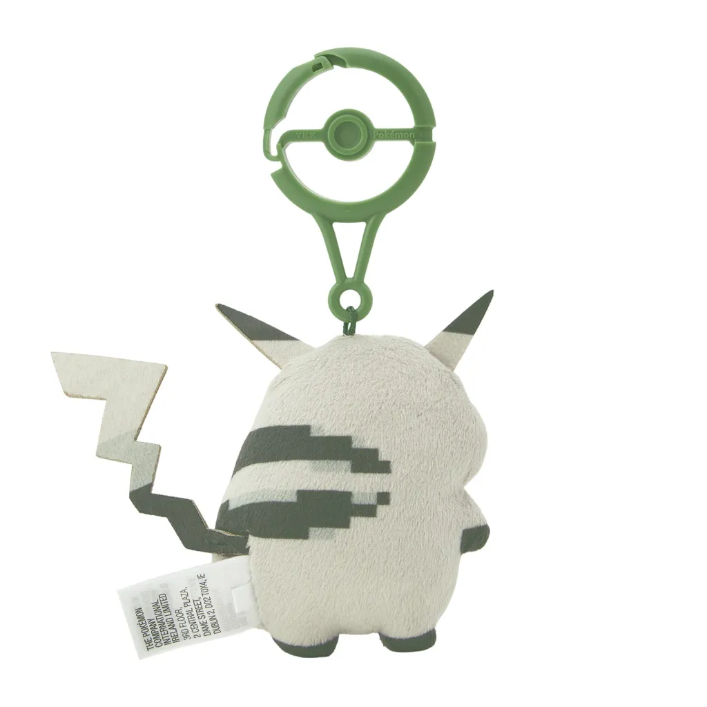 Japan Reveals Grayscale Pikachu Plush and Keychain